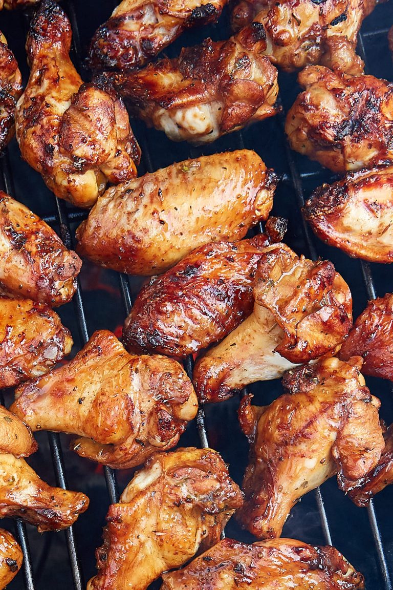 Irresistible Grilled Chicken Wings - Craving Tasty