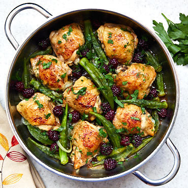 With no advance planning needed, these amazingly flavorful pan-fried chicken thighs take minutes to prepare. This traditional Armenian recipe is a must try!