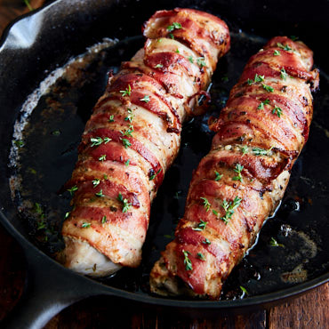 Bacon Wrapped Pork Tenderloins - 40