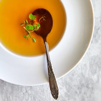 Beef Consomme (Consommé) | ifoodblogger.com