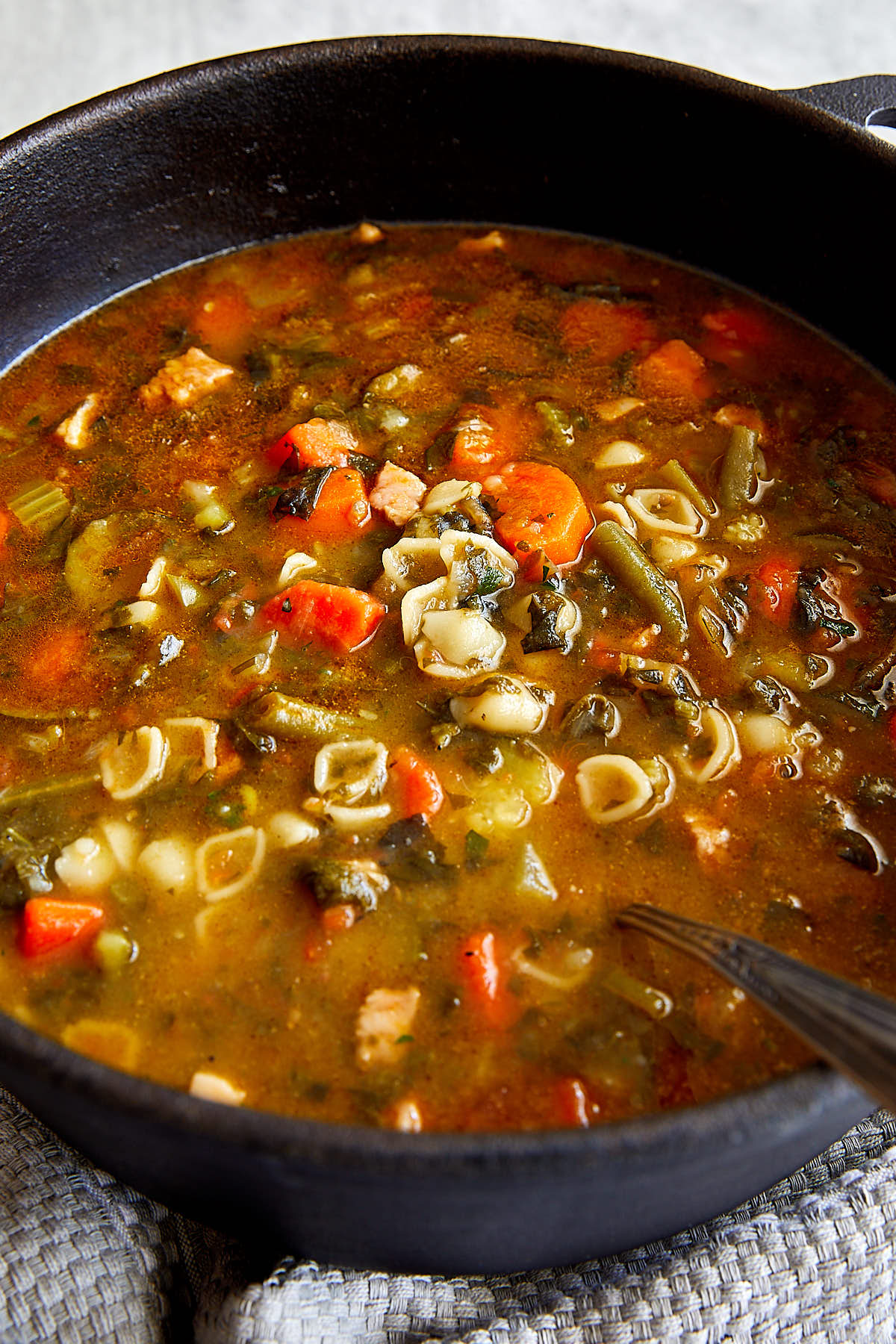 Italian Minestrone Soup (Trieste Style) - Craving Tasty