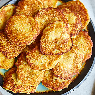 Grandma's Polish Potato Pancakes | ifoodblogger.com