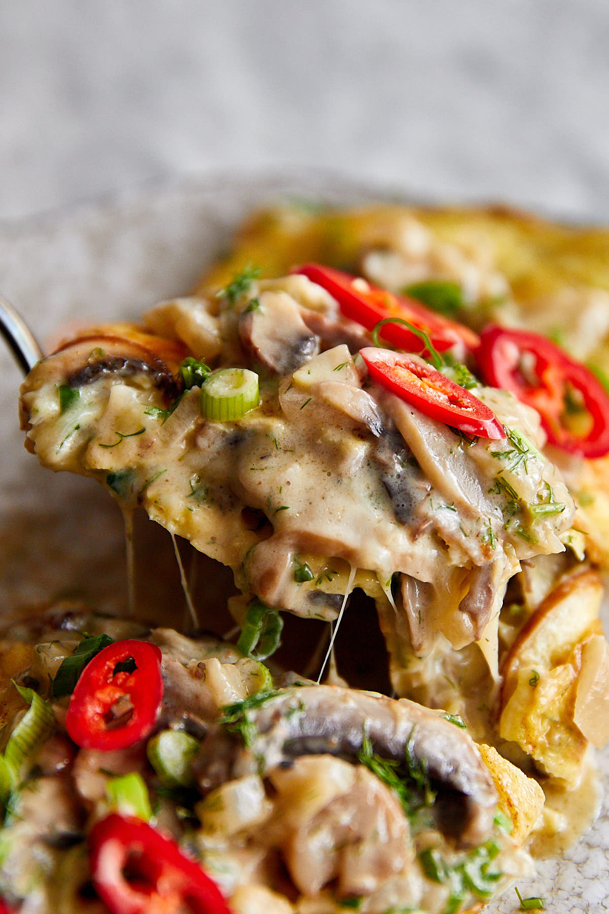 Mushroom Omelette - 4