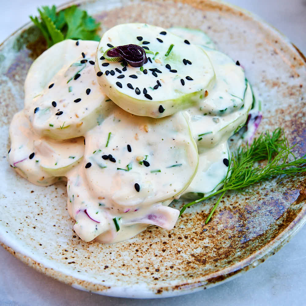 Rustic Tomato and Cucumber Salad - 31