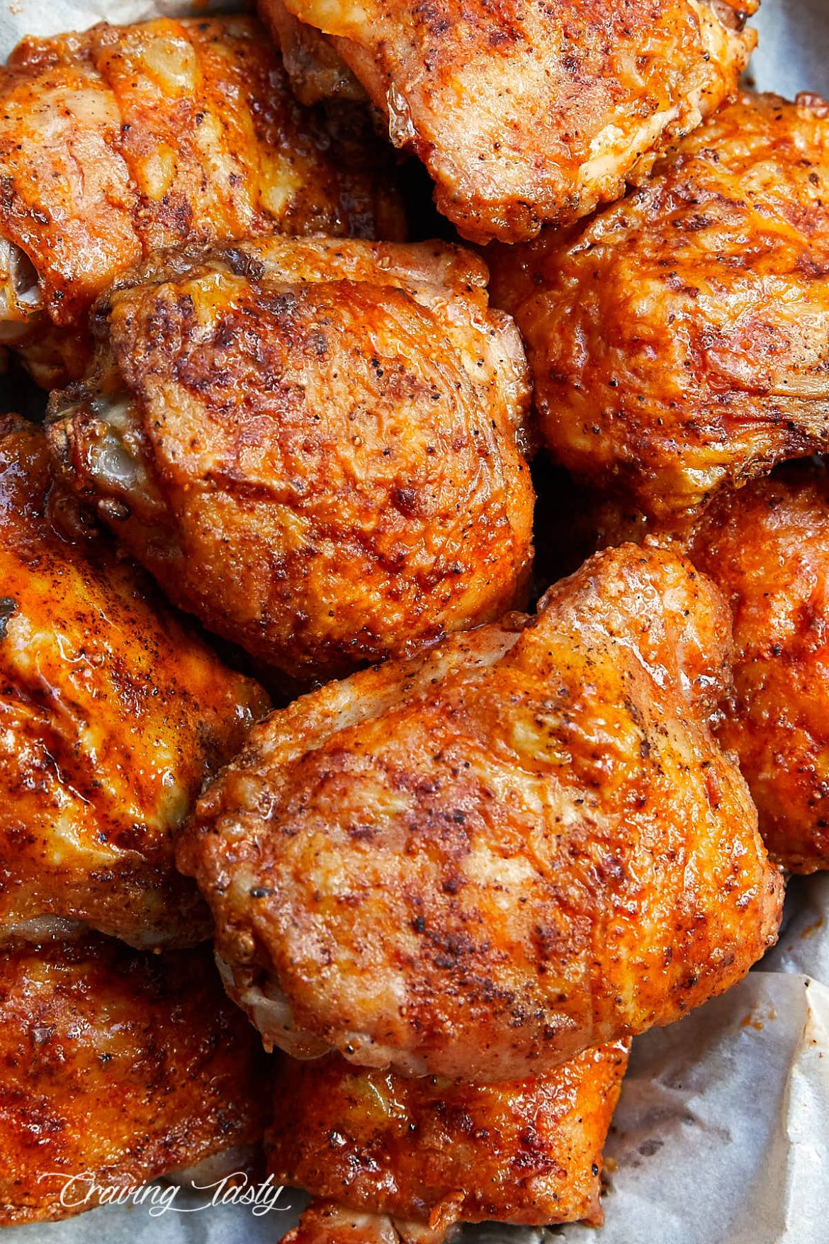 Extra Crispy Oven-Fried Chicken Thighs - Craving Tasty