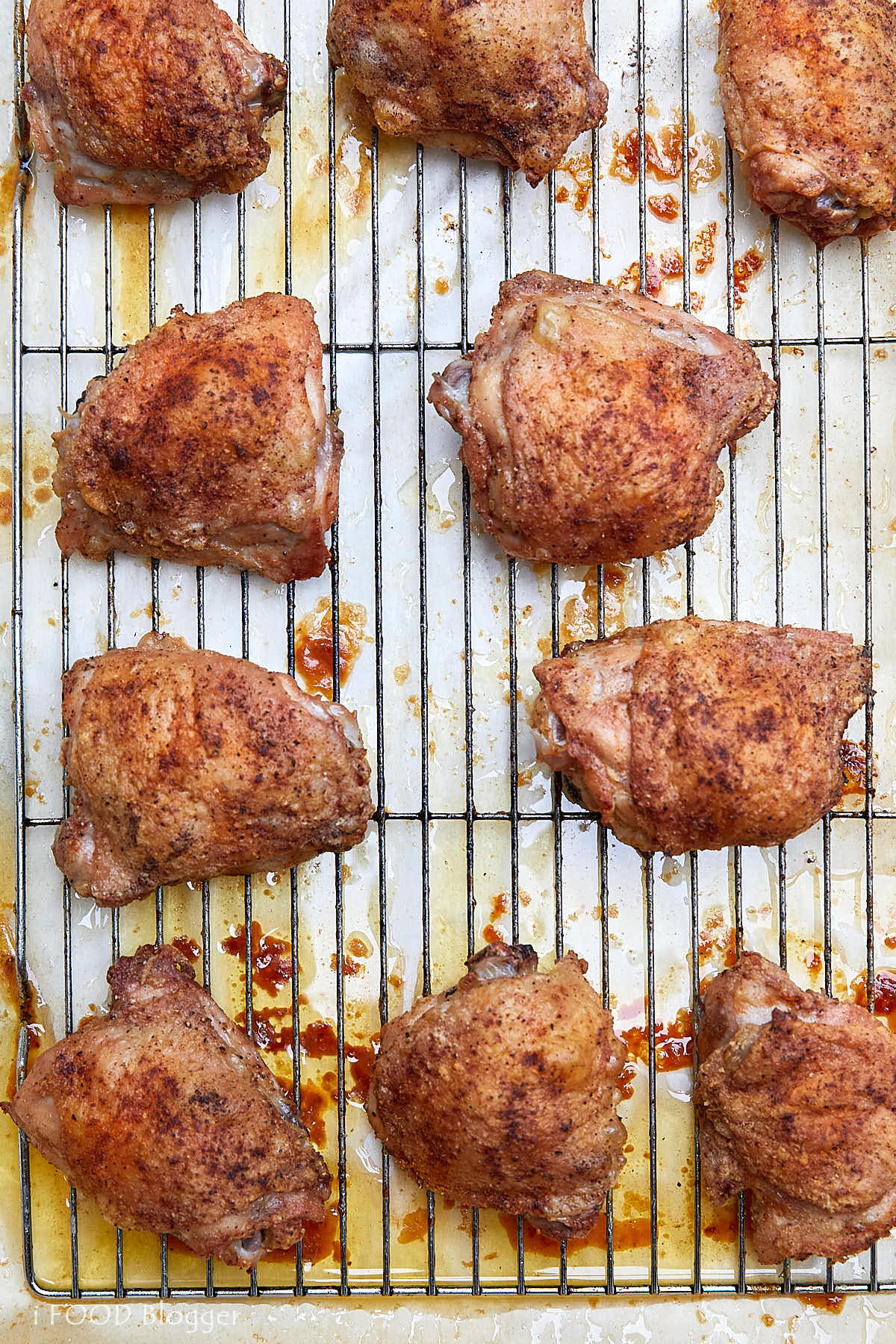 Extra Crispy Oven-Fried Chicken Thighs - Craving Tasty