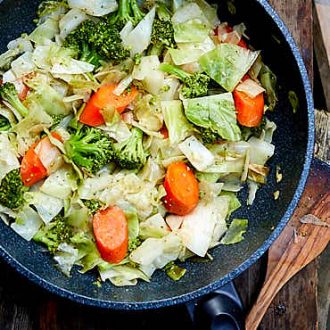 Mixed Vegetable Stir Fry | ifoodblogger.com