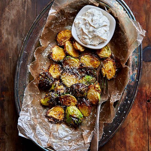 Crispy Air Fried Brussels Sprouts Craving Tasty