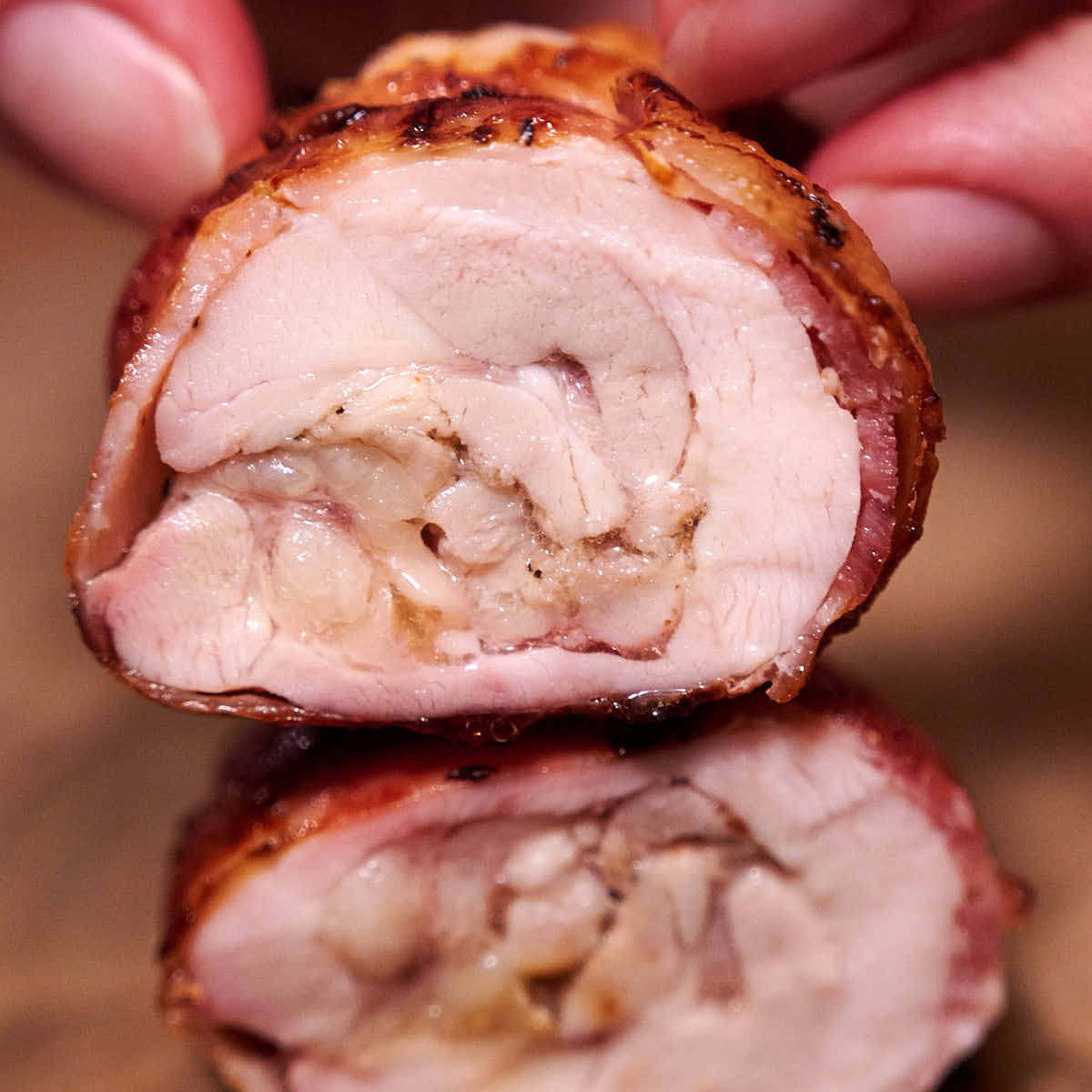 Bacon Wrapped Chicken Thighs - 59