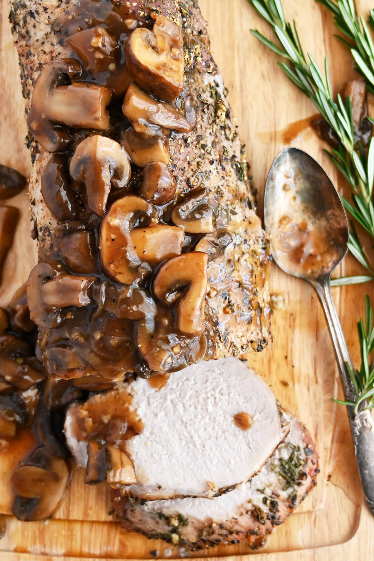 The Ultimate Pork Loin Roast with Mushroom Sauce - 98