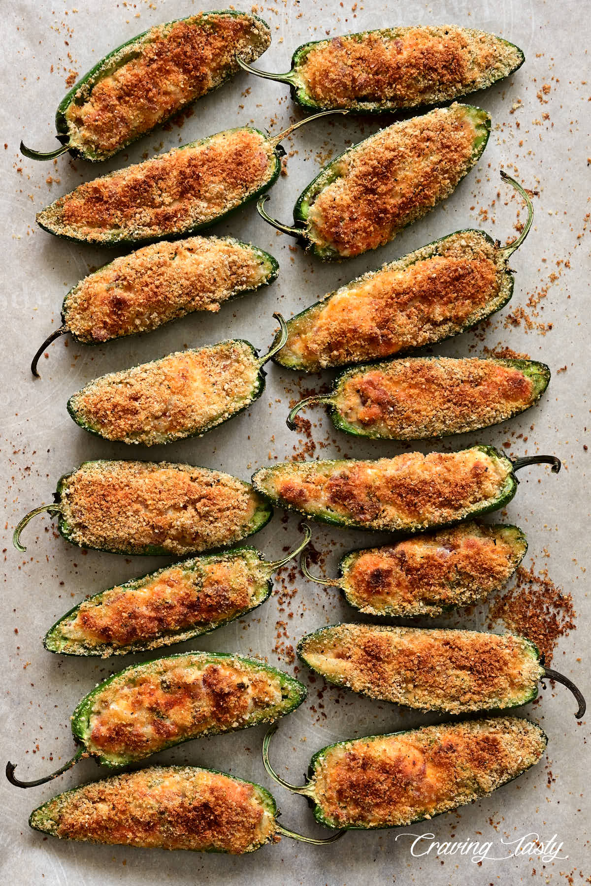 Crispy Baked Jalapeno Poppers - 90