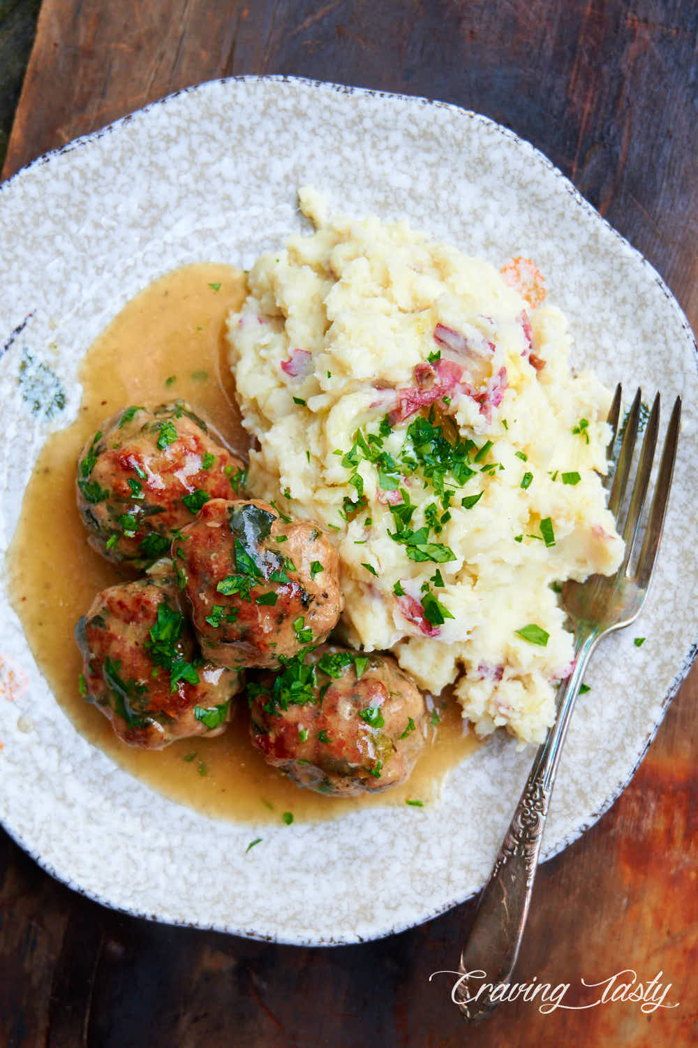 Easy Swedish Meatballs with Ground Turkey