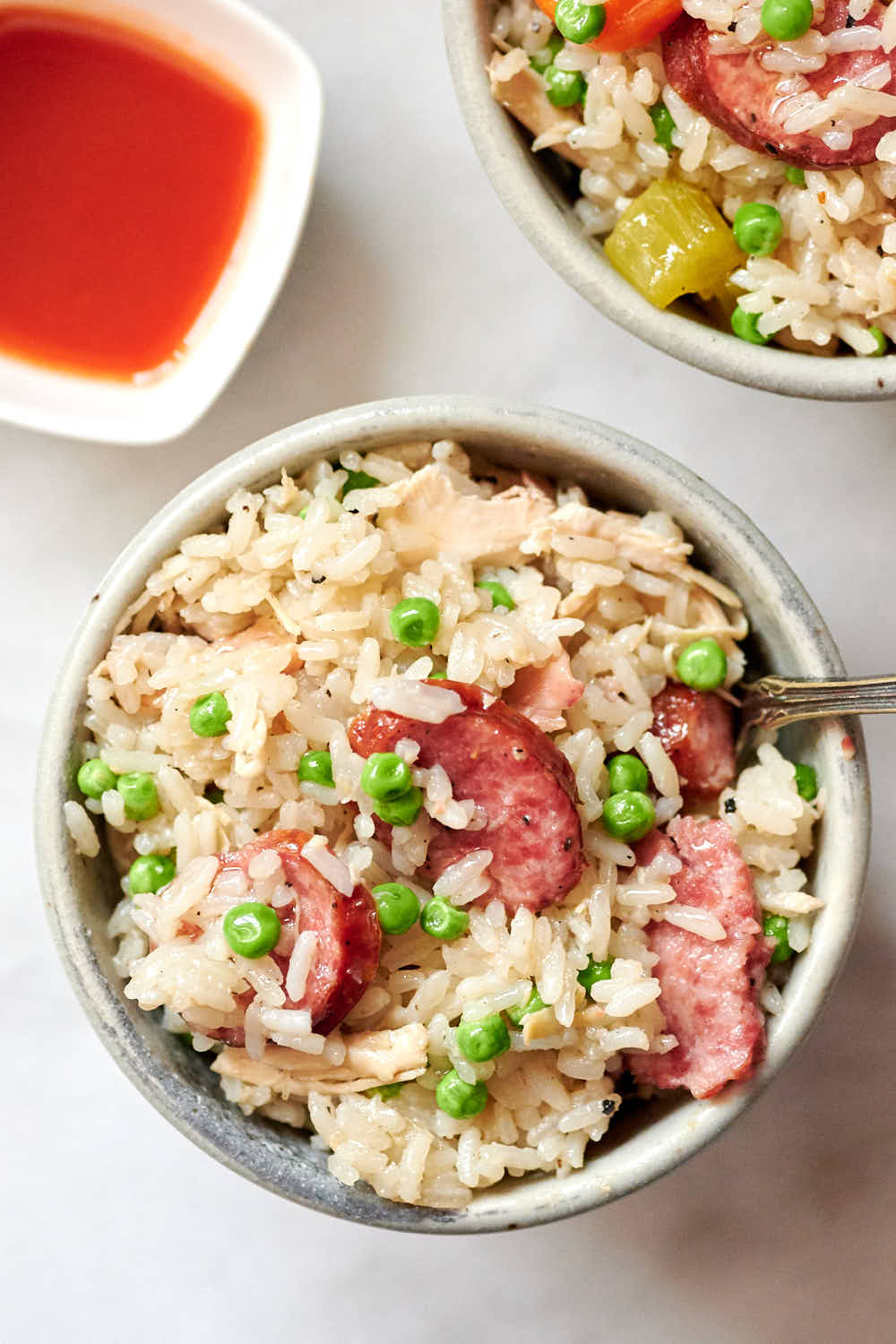 chicken bog in a bowl